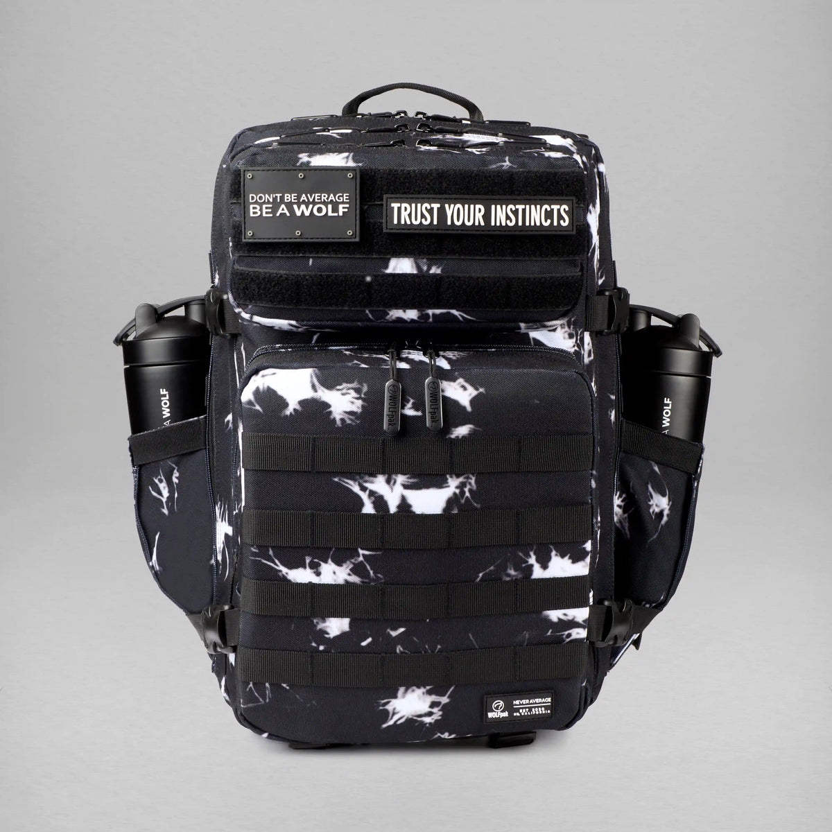 45L Backpack Black Lightning