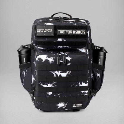 45L Backpack Black Lightning