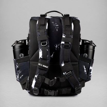 45L Backpack Black Lightning