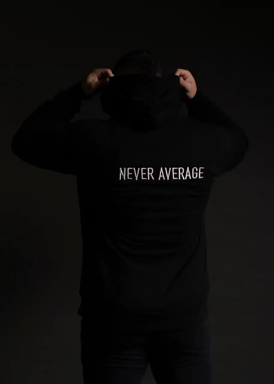 Alpha Black Zip Up Hoodie