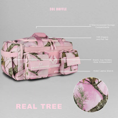 30L Perfect Duffle Bag Realtree Flushing Pink