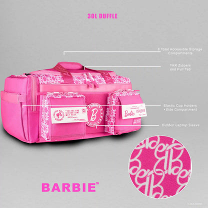 30L Perfect Duffle Bag Barbie
