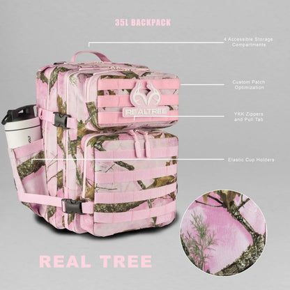 35L Backpack Realtree Flushing Pink