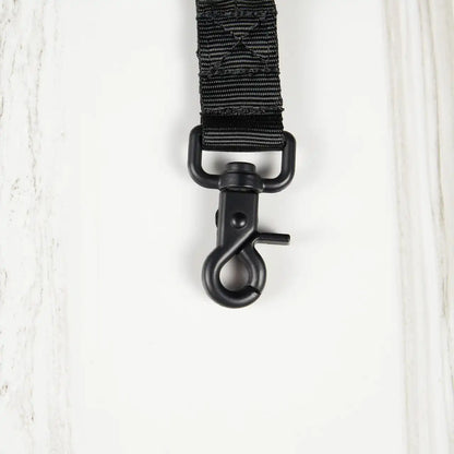 Tactical Nylon Leash Black