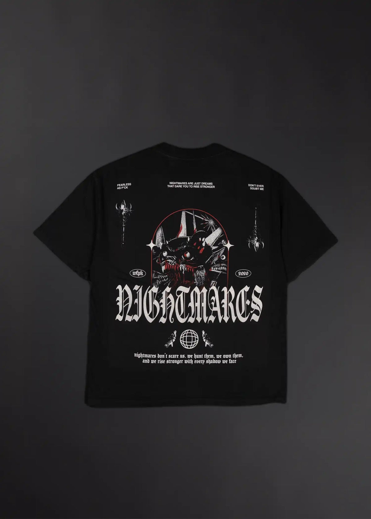 Fearless Graphic T-Shirt Nightmare Sale