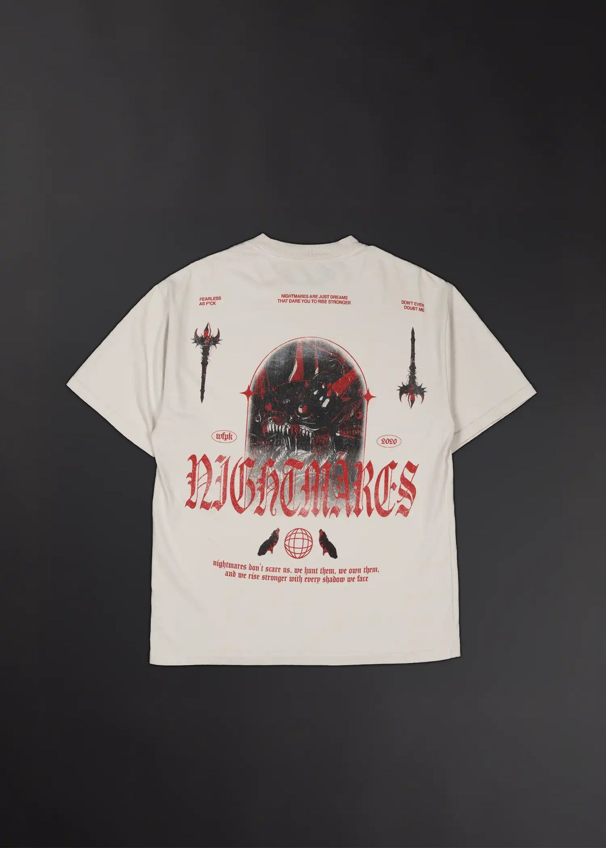 Fearless Graphic T-Shirt Nightmare Sale