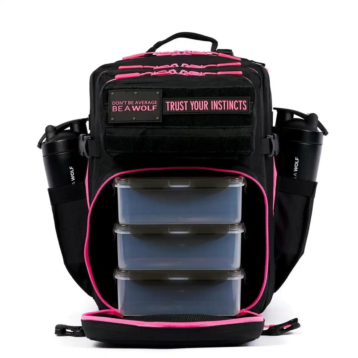 35L Black Neon Pink Meal Prep Management