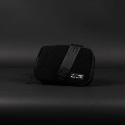 Crossbody Pack Alpha Black Hook & Loop Front