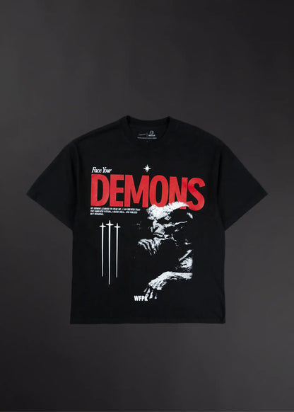Face Em Graphic T-Shirt Face Your Demons Sale