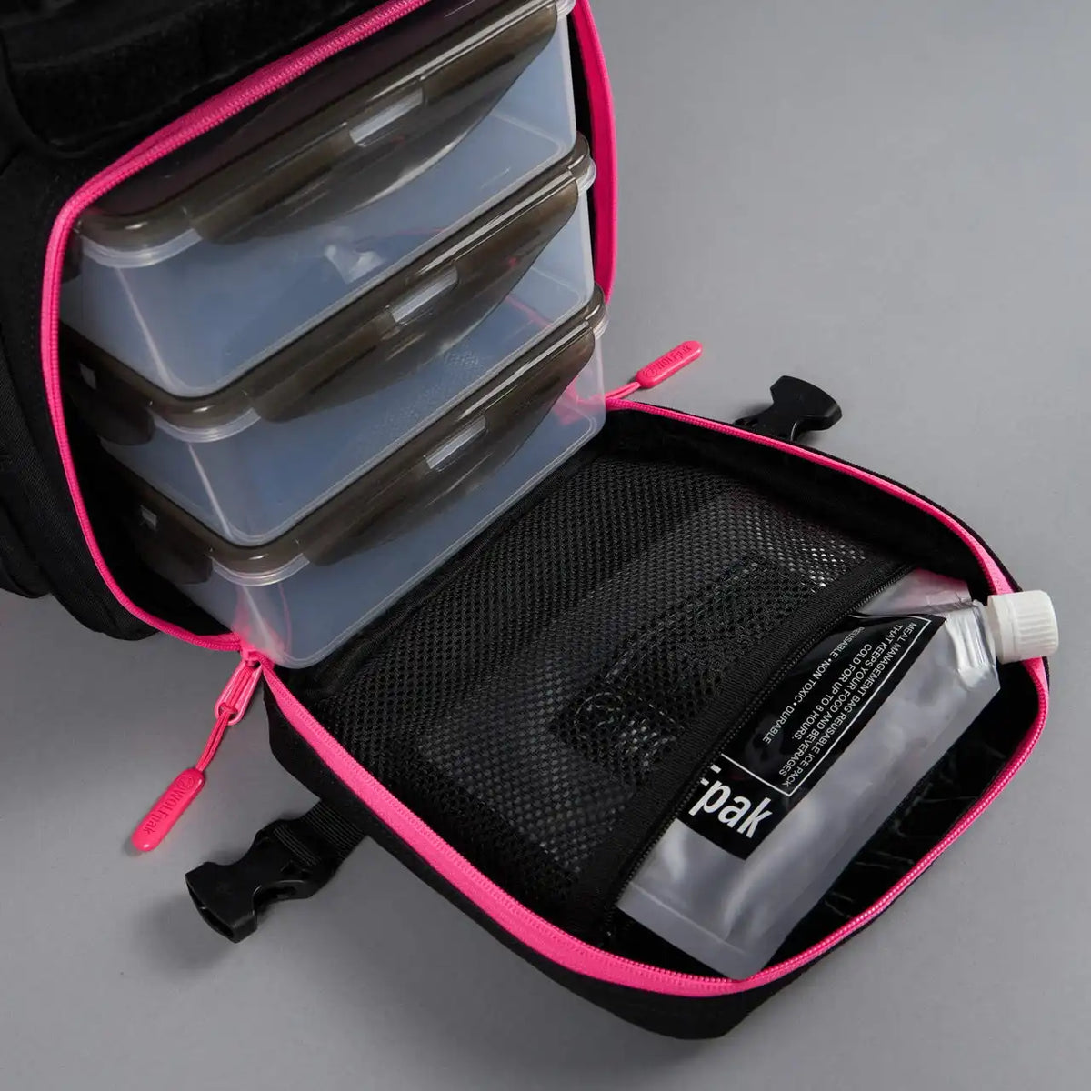 35L Black Neon Pink Meal Prep Management