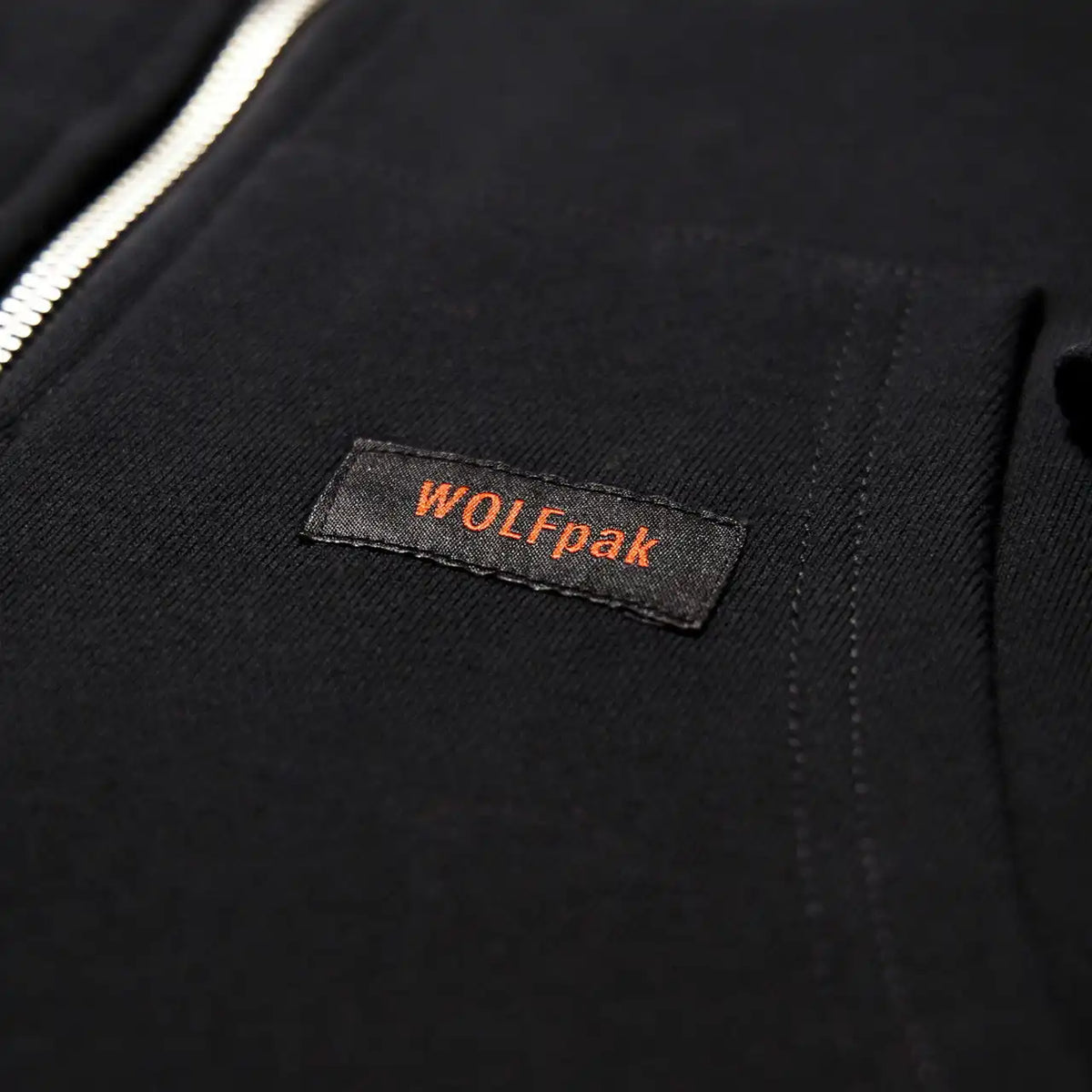 Alpha Black Savage Red Zip Up Hoodie