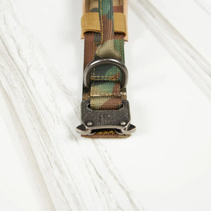 Tactical Dog Collar Camo