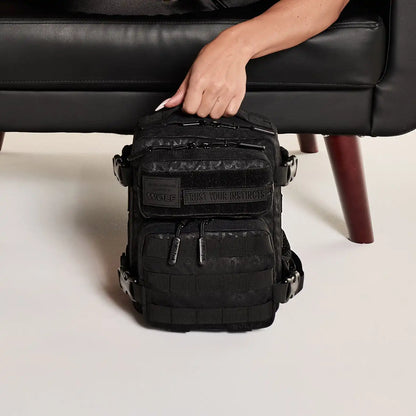 9L Backpack Mini Black Leopard