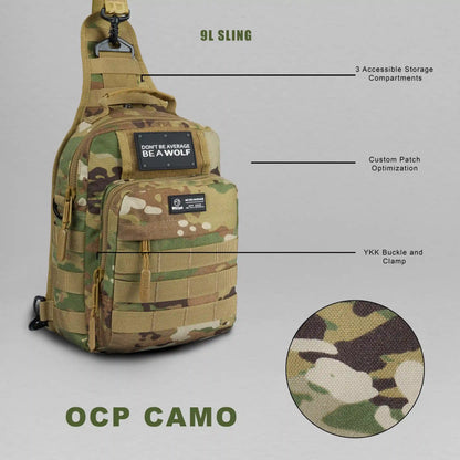 9L Tactical Sling Bag OCP Camo