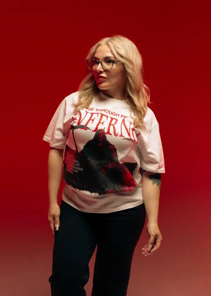 "Rise" Dante's Inferno Graphic T-Shirt Sale