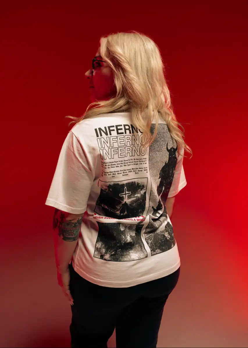 "Into The Abyss" Dante's Inferno Graphic T-Shirt Sale