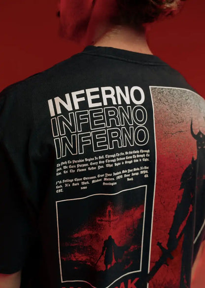 "Into The Abyss" Dante's Inferno Graphic T-Shirt Sale