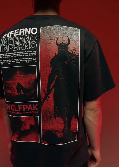 "Into The Abyss" Dante's Inferno Graphic T-Shirt Sale