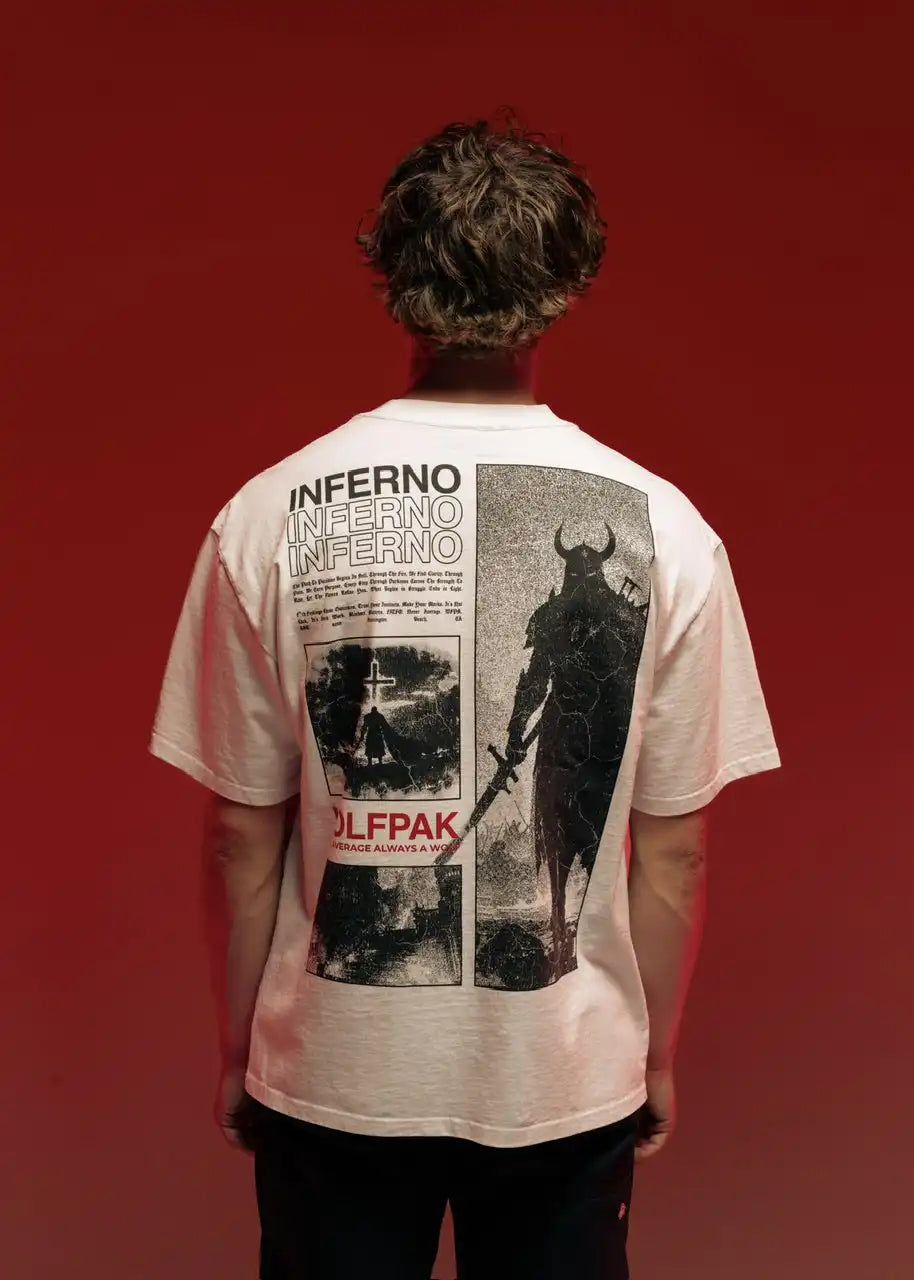 "Into The Abyss" Dante's Inferno Graphic T-Shirt Sale