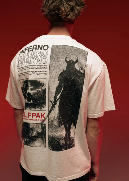 "Into The Abyss" Dante's Inferno Graphic T-Shirt Sale