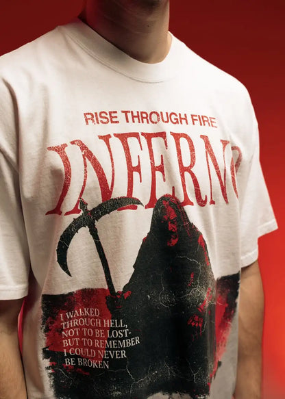 "Rise" Dante's Inferno Graphic T-Shirt Sale