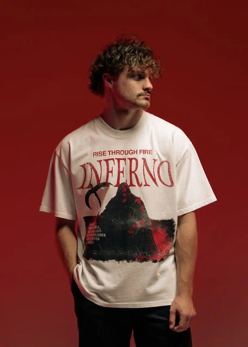 "Rise" Dante's Inferno Graphic T-Shirt Sale
