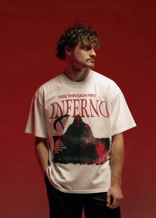 "Rise" Dante's Inferno Graphic T-Shirt Sale