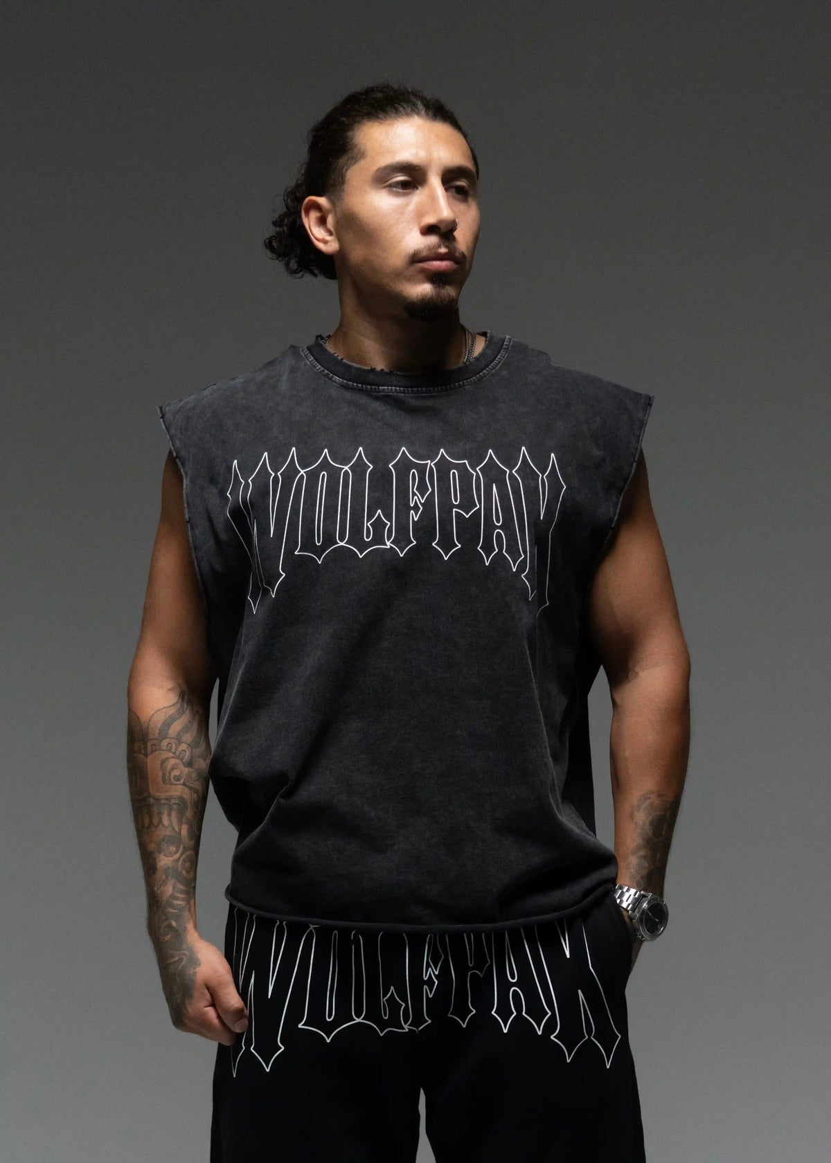 Ironwood Outline Muscle Tank