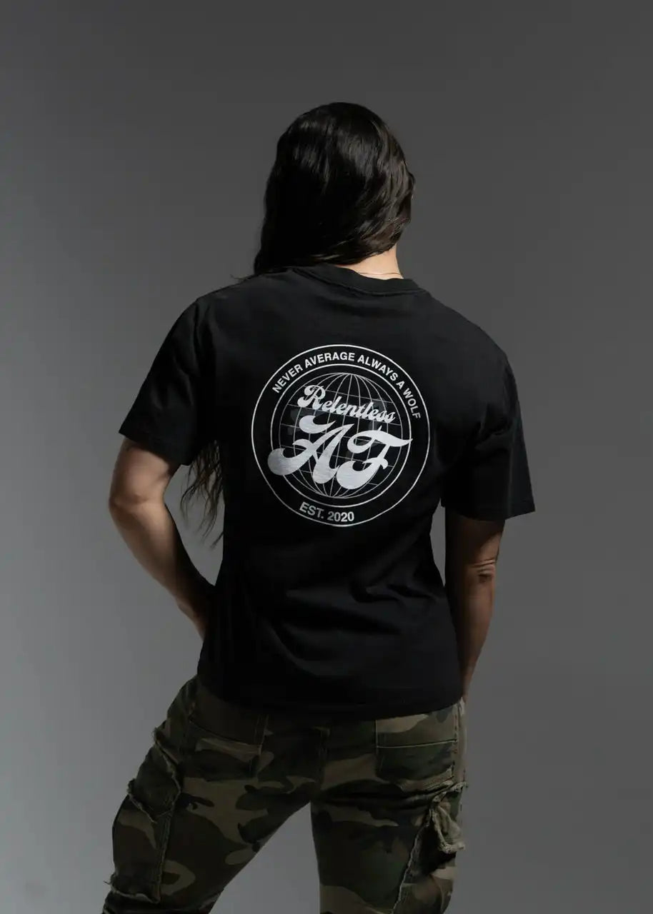 Core "RELENTLESS" Graphic T-Shirt