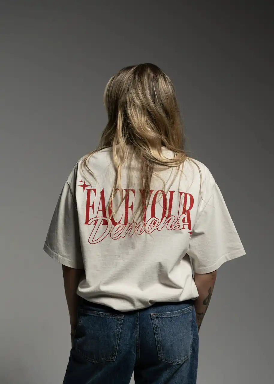 Face Your Demons Graphic T-Shirt Sale