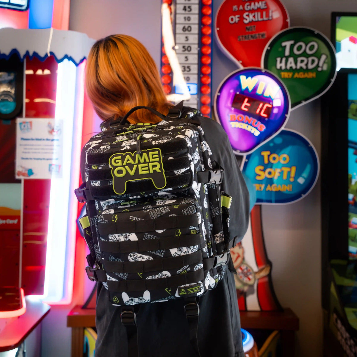 35L Backpack Game Over Sale