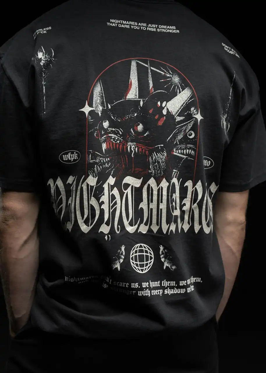Fearless Graphic T-Shirt Nightmare Sale