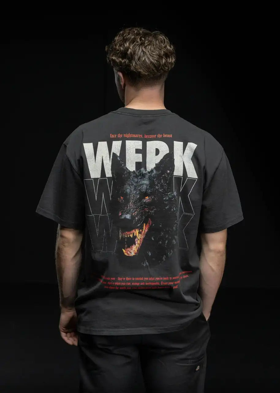 Beast Graphic T-Shirt Nightmare Sale