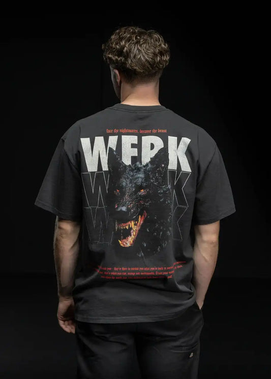 Beast Graphic T-Shirt Nightmare Sale