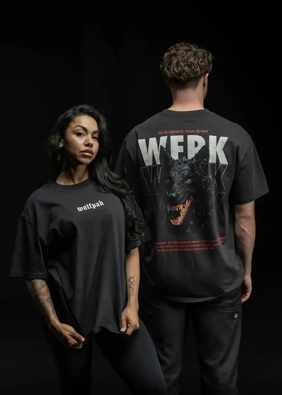 Beast Graphic T-Shirt Nightmare Sale