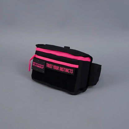Fanny Pack Black Neon Pink