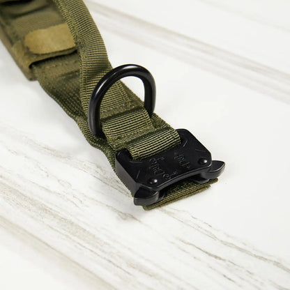 Tactical Dog Collar Green