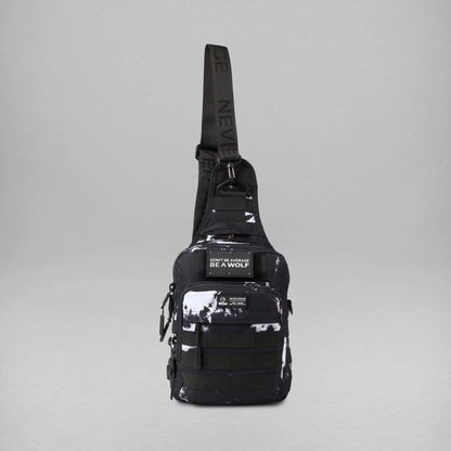 9L Tactical Sling Bag Black Lightning
