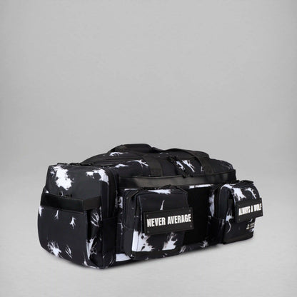30L Perfect Duffle Bag Black Lightning