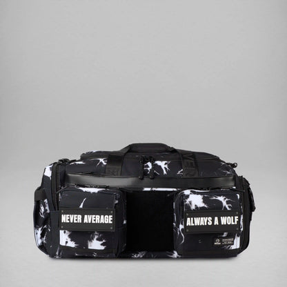30L Perfect Duffle Bag Black Lightning