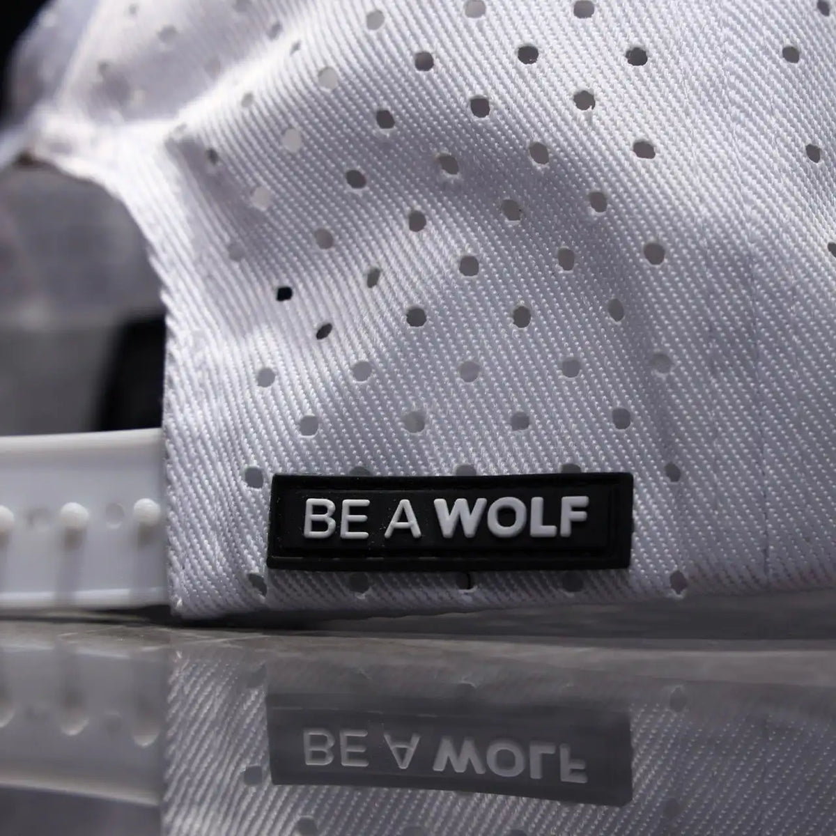 Flat Bill Snapback Hat Arctic White