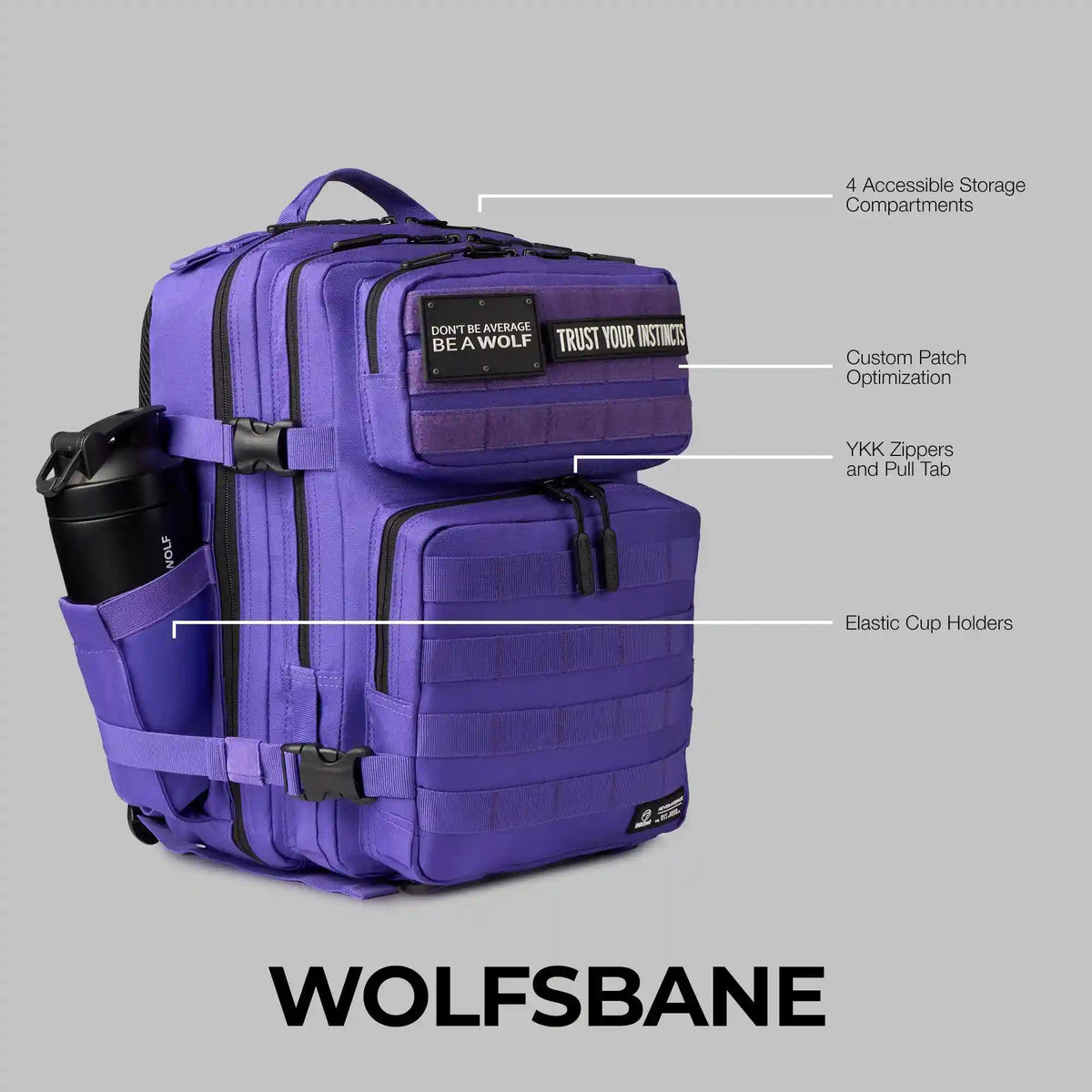25L Backpack Wolfsbane Purple