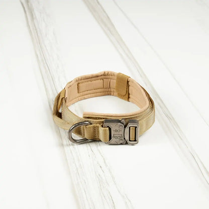 Tactical Dog Collar Khaki