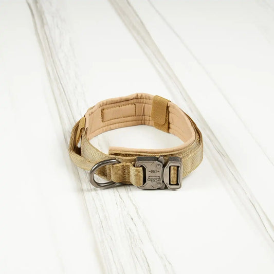 Tactical Dog Collar Khaki