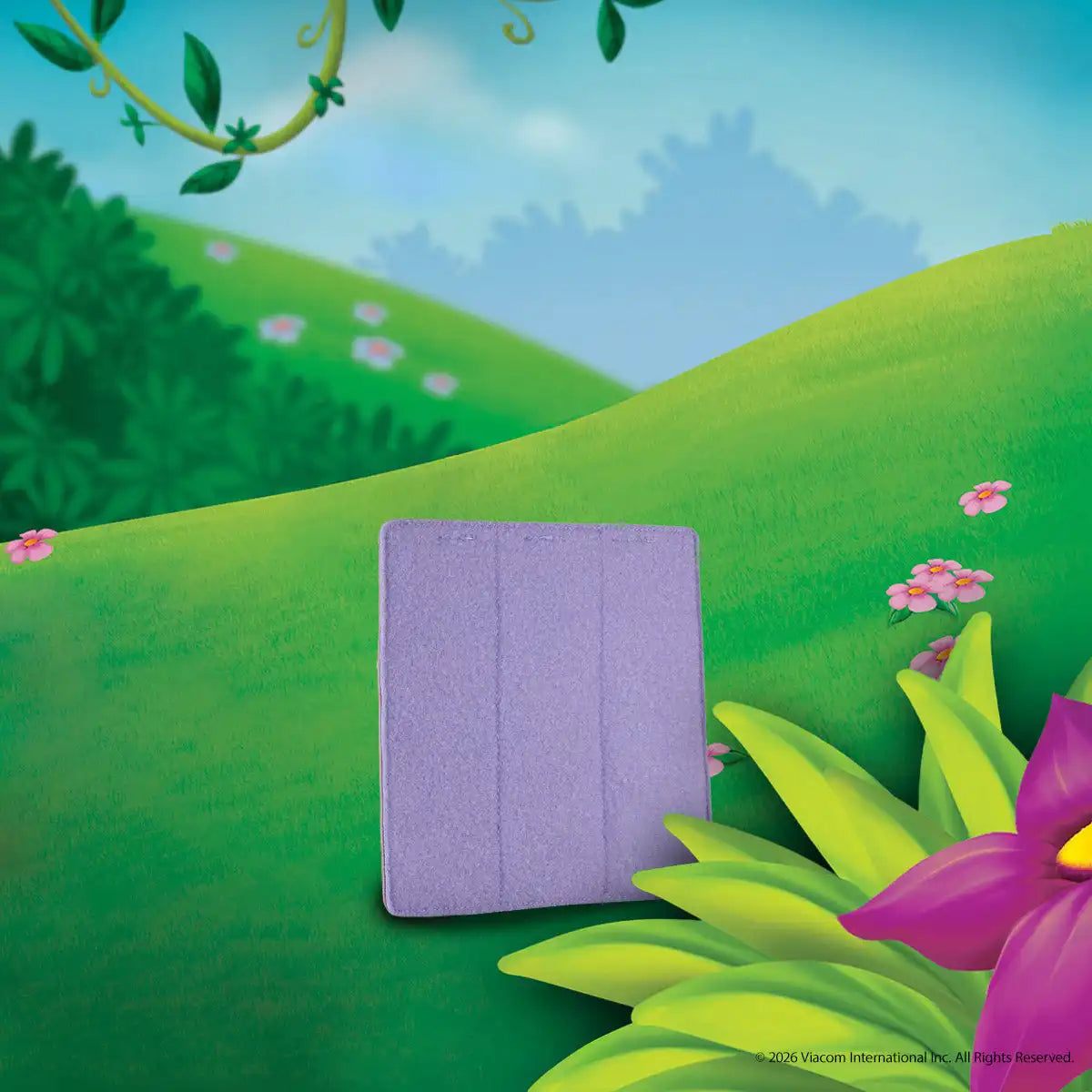 Molle Hook & Loop Tactical Pad Panel Attachment Purple