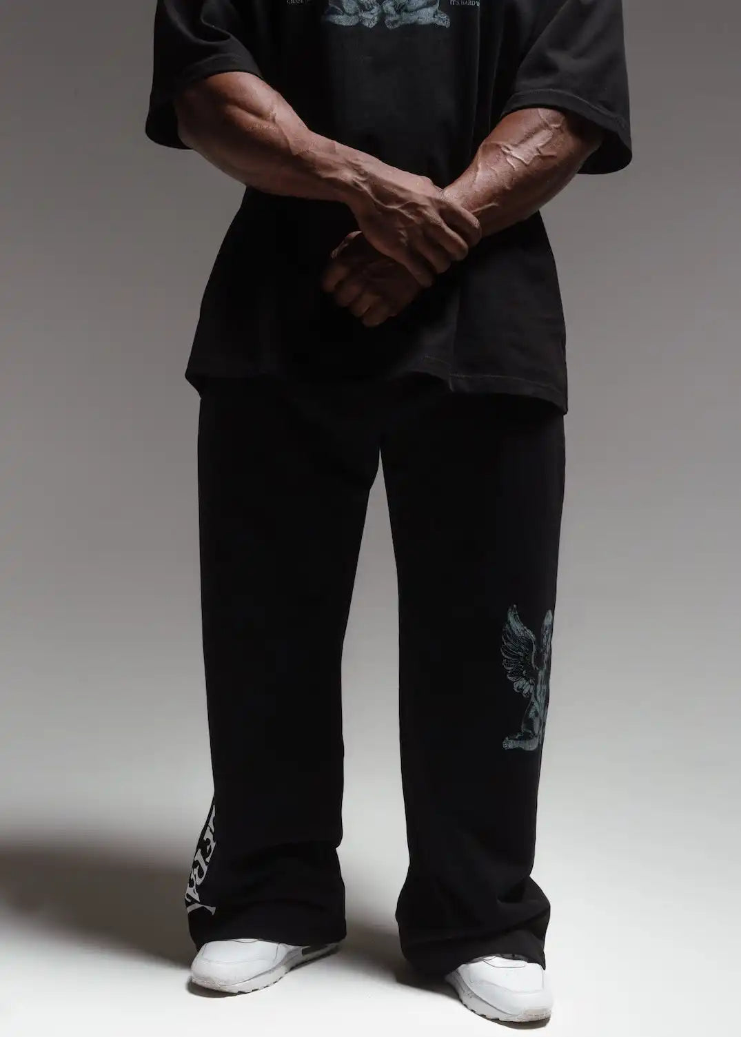 Angels Wide Leg Sweat Pants