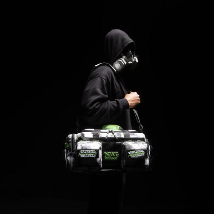 30L Perfect Duffle Bag Graffiti Green Sale