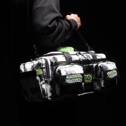 30L Perfect Duffle Bag Graffiti Green Sale