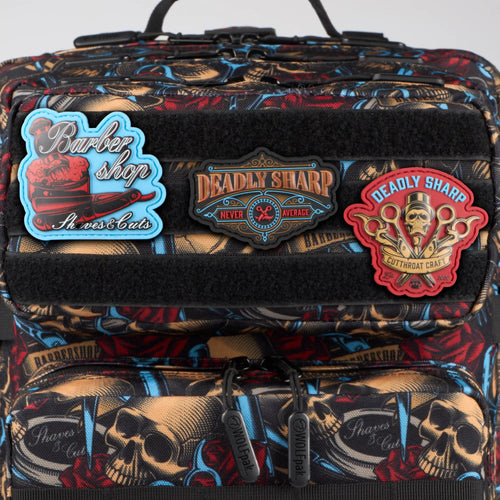 Deadly Sharp Barber Shop Patch Bundle