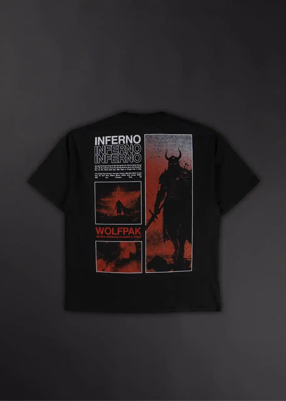 "Into The Abyss" Dante's Inferno Graphic T-Shirt Sale